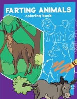 Farting Animals Coloring Book 1801644578 Book Cover