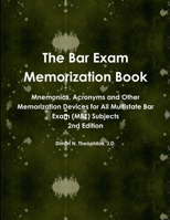 The Bar Exam Memorization Book 0557410274 Book Cover