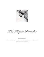 The MYSSA RECORDA of TheASTARITEFAITH: ALEN: The HISTORY of ALEN, and The HISTORY of REBECCATACOSAGRAY, CALIFORNIA/AURORAMAJOR 1517374499 Book Cover