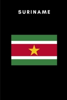 Suriname: Country Flag A5 Notebook to write in with 120 pages 1698488793 Book Cover