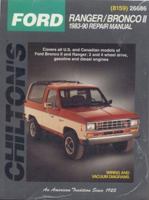 Ford: Ranger/Bronco II 1983-90 (Chilton's Total Car Care Repair Manual) 0801989671 Book Cover
