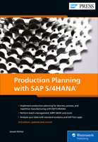 Production Planning with SAP S/4hana 1493221671 Book Cover