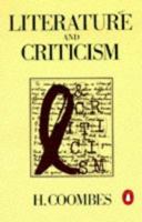 Literature And Criticism B000O9JLD4 Book Cover