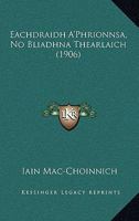 Eachdraidh A'Phrionnsa, No Bliadhna Thearlaich 1161001697 Book Cover