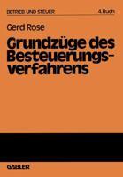 Grundzuge Des Besteuerungsverfahrens 3409508422 Book Cover