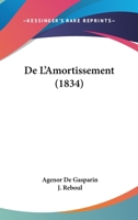 De L'Amortissement (1834) 1168040558 Book Cover