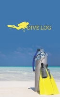 Dive log: Dive Log book for Scuba Diving Log Book, Size 5"x8",150 Pages, 150 dives 1087469864 Book Cover