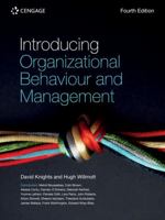 Introducing Organizational Behaviour and Management 1844800350 Book Cover