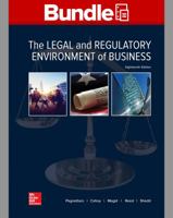 GEN COMBO LL THE LEGAL & REGULATORY ENVIRONMENT OF BUSINESS; CONNECT ACCESS CARD 1260259854 Book Cover