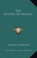 The Return of Prayers 1527106136 Book Cover
