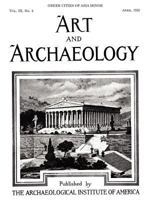 Art and Archaeology, Vol. 9, No. 4: Greek Cities of Asia Minor, April 1920 1434440060 Book Cover