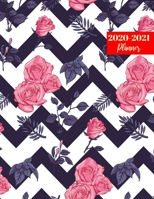 2020-2021 Planner: Pretty Two Year Day Planner Calendar - Passion/Goal Organizer - Jan 1, 2020 to Dec 31, 2021 with To Do List Schedule Agenda 1695978927 Book Cover