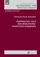 Kapitalschutz Nach Dem Bilanzrechtsmodernisierungsgesetz 3631651643 Book Cover