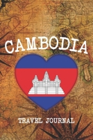Cambodia: 6x9 Travel planner I Road trip planner I Dot grid journal I Travel notebook I Travel diary I Pocket journal I Gift for Backpacker 1674081057 Book Cover