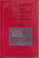 Medieval and Renaissance Drama in England (33) 0838644953 Book Cover