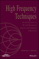 High Frequency Techniques: An Introduction to RF and Microwave Engineering 1119244501 Book Cover