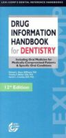 Drug Information Handbook for Dentistry (Lexi-Comp's Dental Reference Library) 1591952824 Book Cover