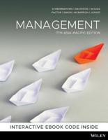 Management [with eText Access Code] 0730369315 Book Cover