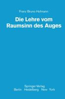 Die Lehre Vom Raumsinn Des Auges 3642863078 Book Cover