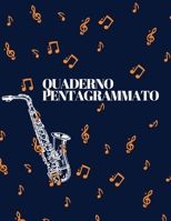 Quaderno Pentagrammato: Quaderno di Musica 1702895629 Book Cover