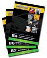 ASE Certification Test Prep Collision Repair (B2 - B6) Study Guide Package B00RWSKNJG Book Cover