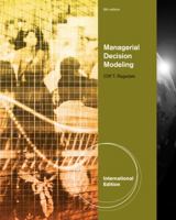 Managerial Decision Modeling. Cliff Ragsdale B01BK0ZSHI Book Cover