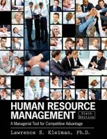 Human Resource Management: A Managerial Tool for Competitive Advantage 1465210148 Book Cover