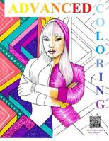 Advanced Coloring Books: Hip-Hop/R&B Artists: Adult Coloring Books 1537427989 Book Cover