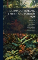 Journal of Botany, British and Foreign 1920 1023980193 Book Cover