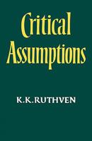 Critical Assumptions 0521318467 Book Cover