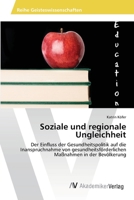Soziale und regionale Ungleichheit 363947340X Book Cover