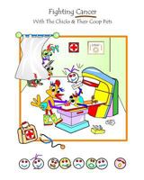 Fighting Cancer: With The Chicks & Their Coop Pets 1544993838 Book Cover