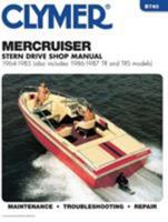 Mercruiser Stern Drive Shop Manual 1964-1985 (Alsoincludes 1986-1987 Tr and Trs Models B740) 0892876131 Book Cover