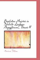 Prophetae Majores in Dialecto Linguae Aegyptiacae, Tomus II 1426479867 Book Cover