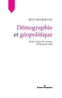 Démographie et géopolitique: Étude critique des travaux d'Emmanuel Todd (HR.HORS COLLEC.) (French Edition) 2705689990 Book Cover