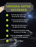 Cornell Notes Notebook: A Better Way Of Taking Notes: Perfect for High-School, College, Homeschooled Students And Professionals 1074060989 Book Cover