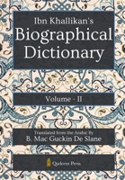 Ibn Khallikan's Biographical Dictionary - Vol 2 936608799X Book Cover