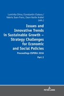 Issues and Innovative Trends in Sustainable Growth - Strategy Challenges for Economic and Social Policies: Proceedings Espera 2016 - Part 2 3631762232 Book Cover