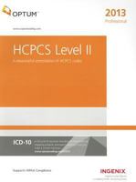 HCPCS Level II Professional - 2013 1601516711 Book Cover