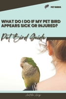 What do I do if my pet bird appears sick or injured?: Pet bird guide B0CSZ638FT Book Cover