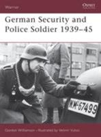 German Security and Police Soldier 1939-45 (Warrior) 1841764167 Book Cover