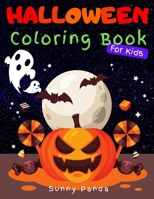 Halloween Coloring Book For Kids: Ages 4 - 8 1699431809 Book Cover