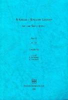 A Greek-English Lexicon of the Septuagint, 2 Bde., Bd.2, K-Omega: Part 2 (Greek-English Lexicon of the Septuagint) 3438051265 Book Cover