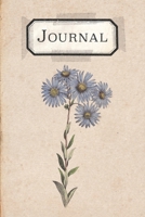 Vintage Floral Flower Botanical Journal Notebook 108708718X Book Cover