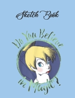 SketchBook: Disney Peter Pan Tinker Bell Outline Floral Sketch Portrait Tshirt 1 Cute Theme Marble Size SketchBook Blank Pages Rule Unlined for Girls ... of 8.5"x11" for Drawing Sketching Doodling 1650745559 Book Cover