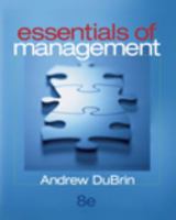 Essentials of Management 0538076313 Book Cover