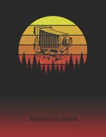 Monthly Planner: Stereoscope Camera | 2 Year Planning for Jan 2020 to Dec 2021 | Retro Vintage Sunset Cover | January 20 - December 21 | Planning ... | Plan Days, Set Goals & Get Stuff Done 1692652400 Book Cover