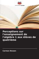Perceptions sur l'enseignement de l'algèbre 1 aux élèves de quatrième (French Edition) 663000437X Book Cover