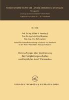 Untersuchungen Uber Die Anderung Der Festigkeitseigenschaften Von Polyathylen Durch Warmrecken 3663065421 Book Cover