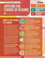 Applying the Science of Reading (Quick Reference Guide) 1416632921 Book Cover